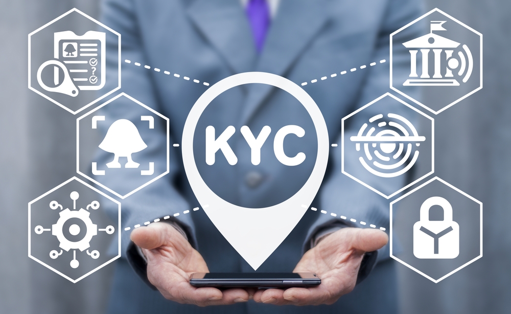 Concept,Of,Kyc,Know,Your,Customer,Technology.,Kyc,Security,Protocol